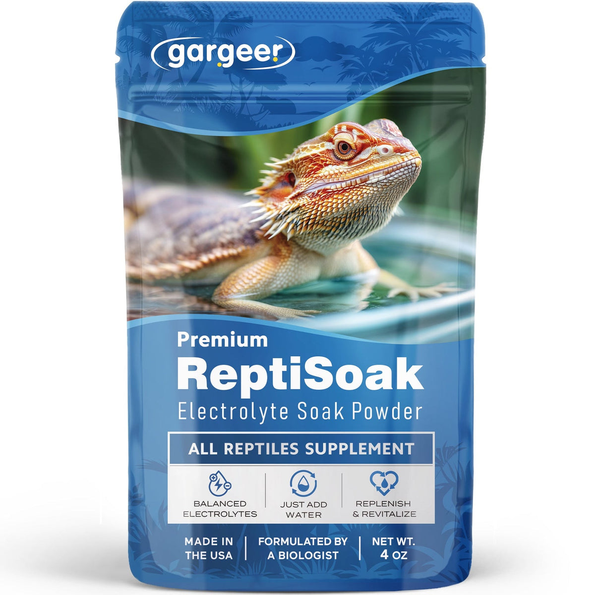 ReptiSoak Electrolyte Soak Powder by Gargeer