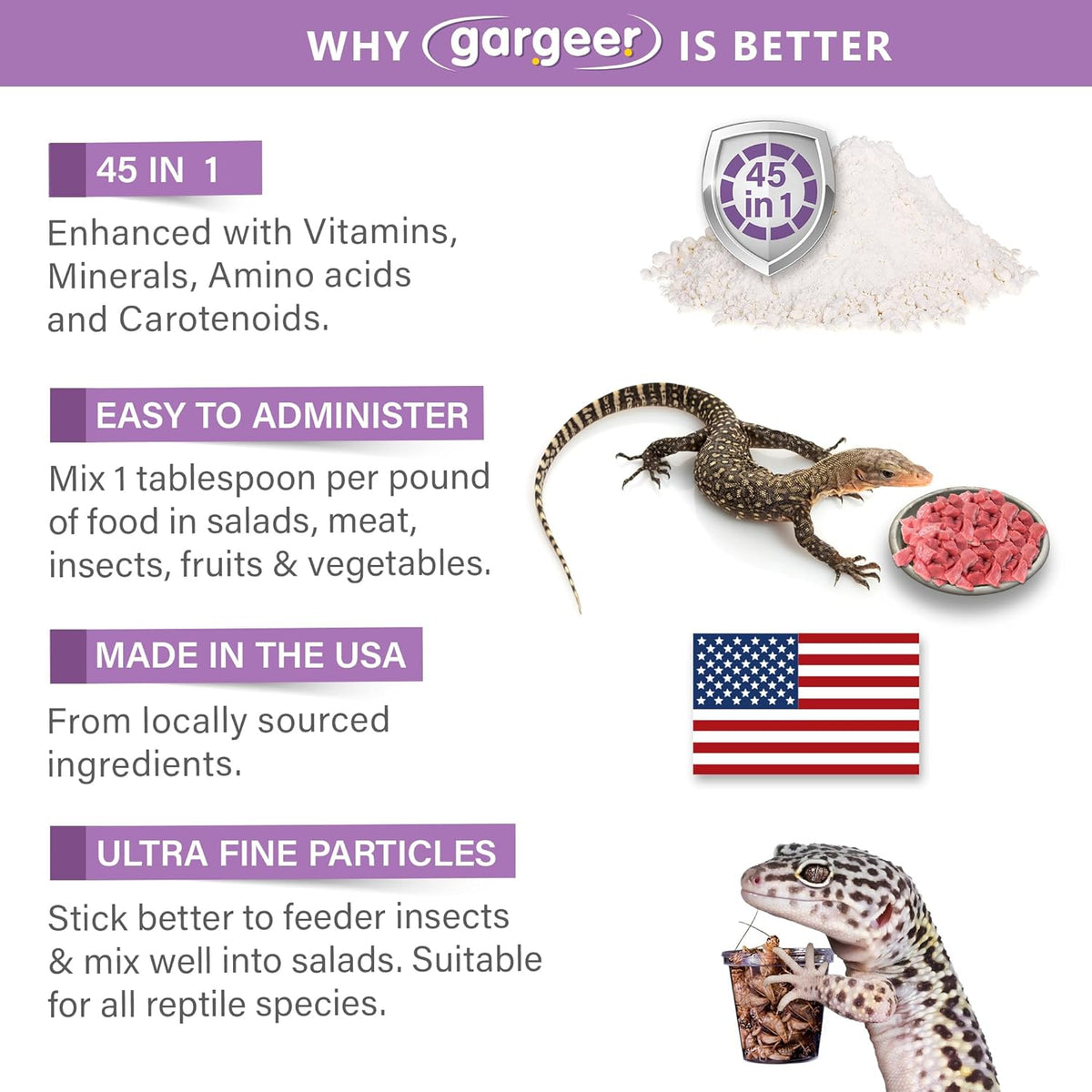 All Reptile Multi-Vitamin Supplement by Gargeer