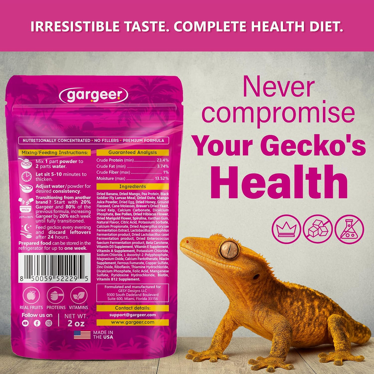 Picky Geck Growth by Gargeer