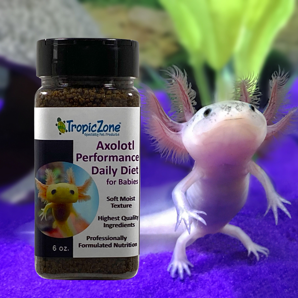 TropicZone Baby Axolotl Performance Diet