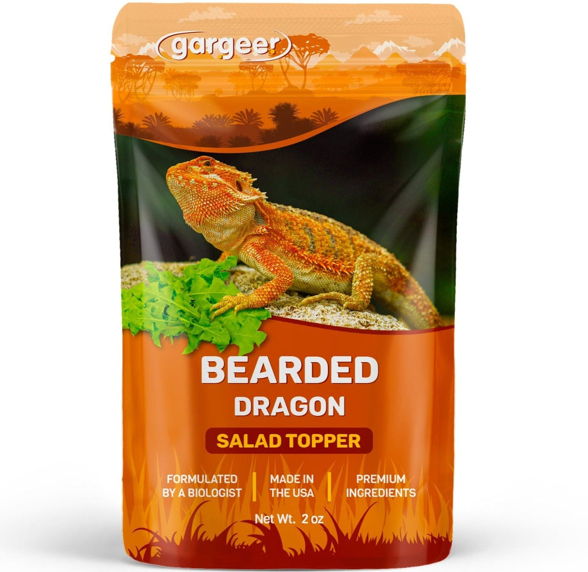 Bearded Dragon Salad Topper by Gargeer