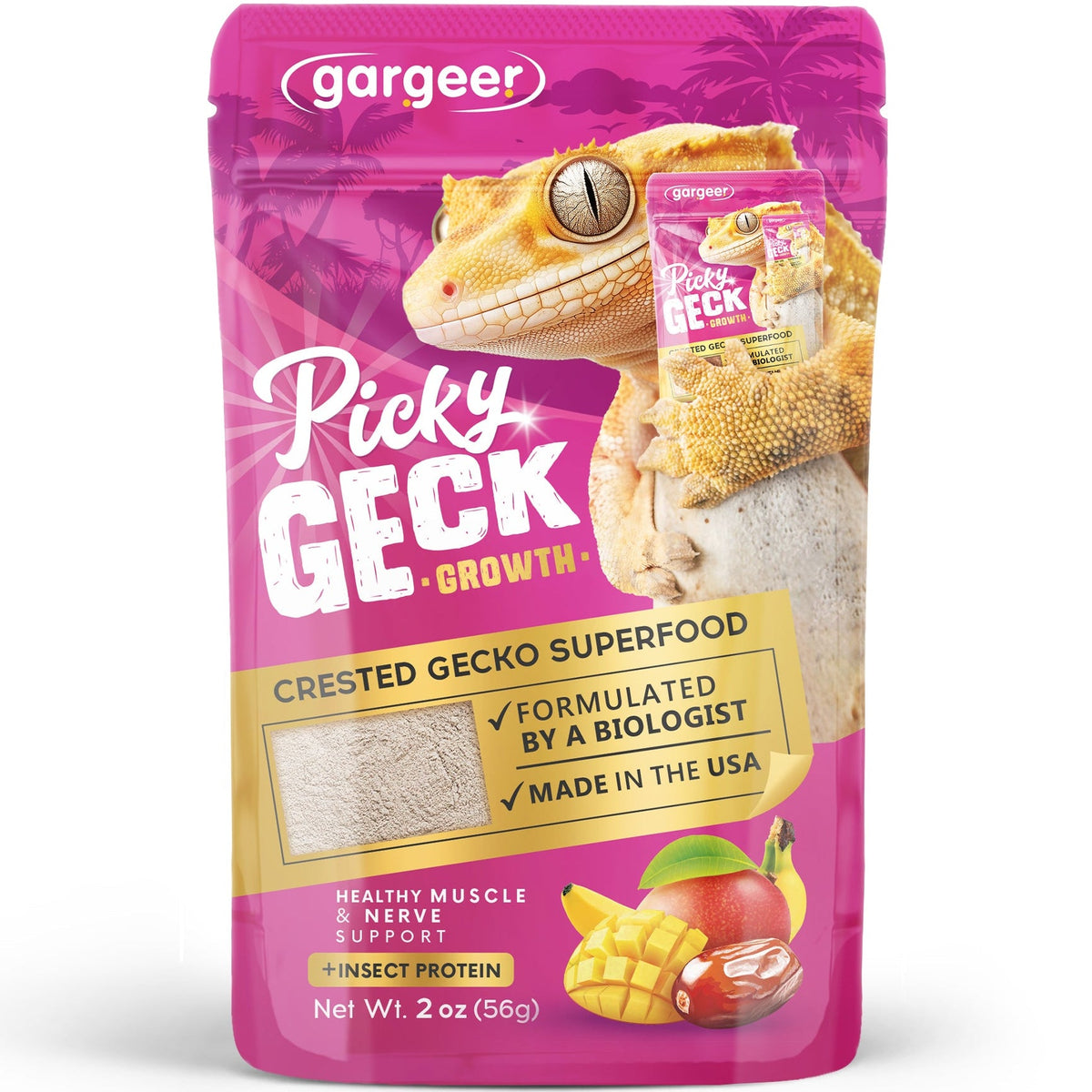 Picky Geck Growth by Gargeer