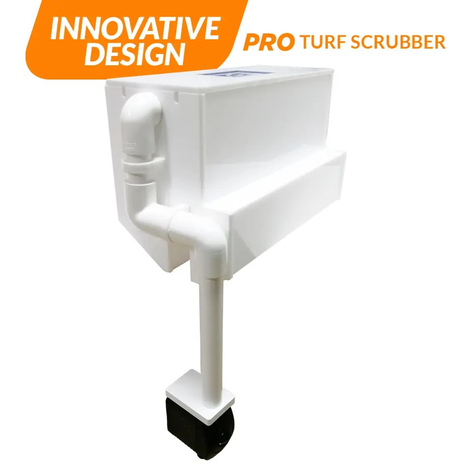 IceCap 50 PRO Hang-On-Back Turf Scrubber