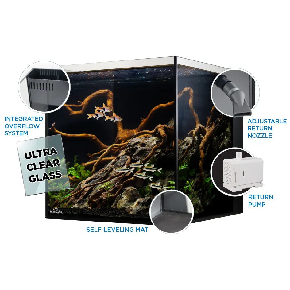 IceCap All-In-One Cube Aquarium, 20-Gallon