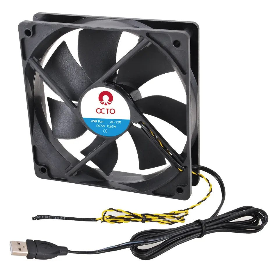 Octo 4 inch USB Smart Fan