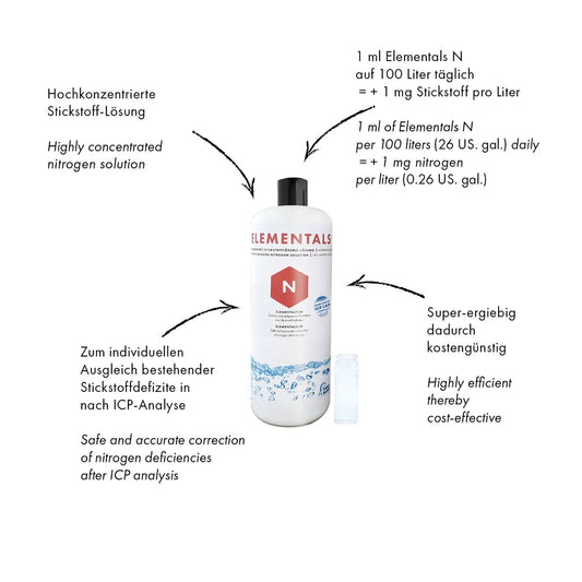 Fauna Marin Elementals N, Nitrogen, 1000 ml