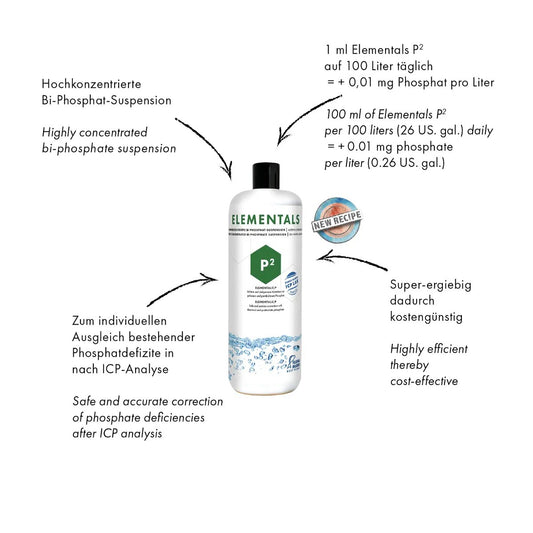 Fauna Marin Elementals P, Phosphate, 1000 ml