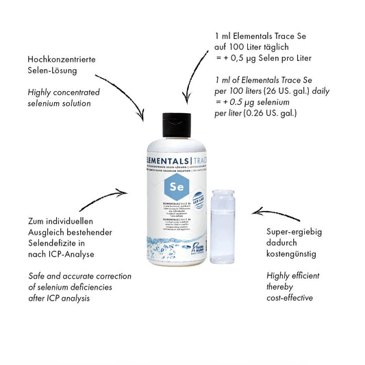 Fauna Marin Elementals Trace SE, Selenium, 250 ml
