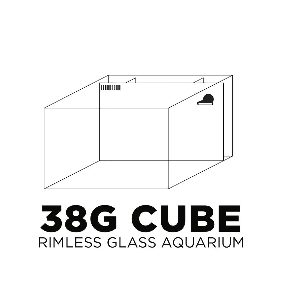 IceCap All-In-One Cube Aquarium, 38-Gallon