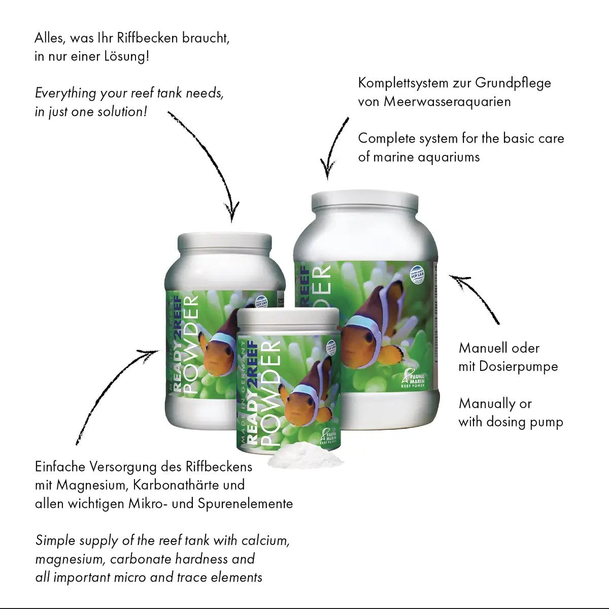 Fauna Marin Ready2Reef All-in-One Reef Supplement Powder, 800 g