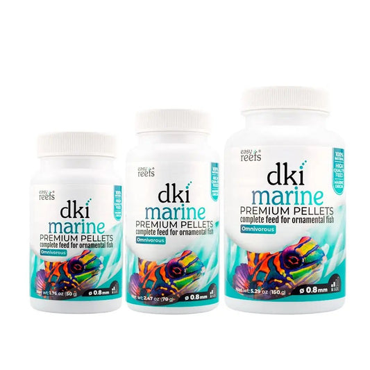 Easy reefs DKI Marine 0.8mm Fish Food, 70g