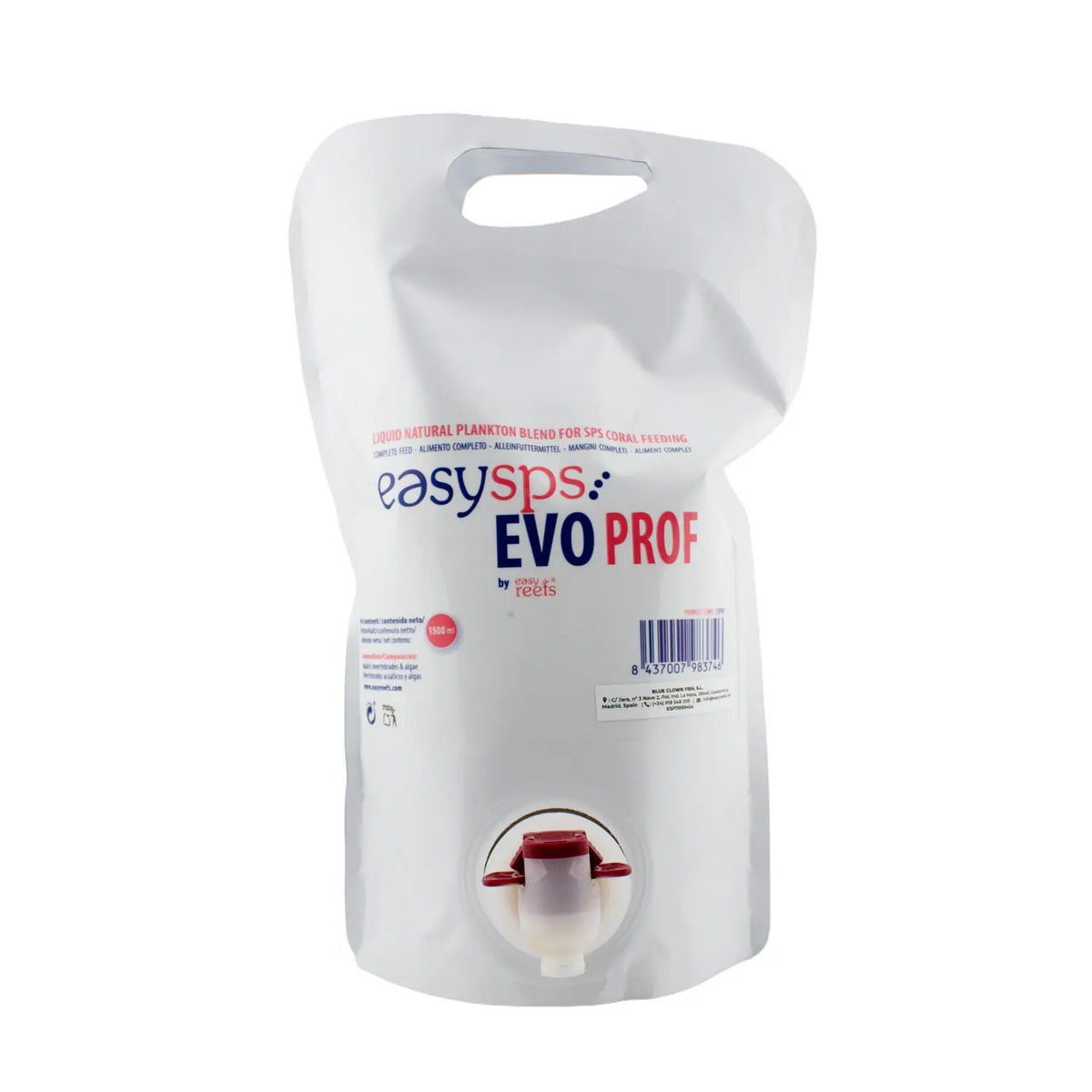 Easy reefs EasySPS EVO PRO Gel Coral Food, 1500 ml