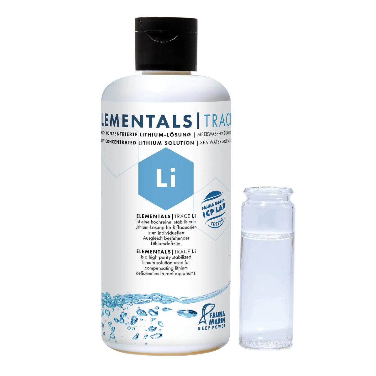 Fauna Marin Elementals Trace Li, Lithium, 250 ml