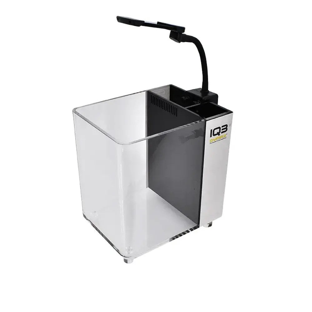 Dymax IQ3 1.5-Gallon Mini Acrylic Aquarium, Snow White