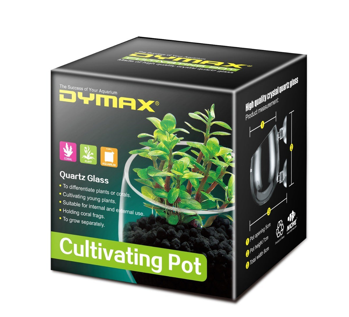 Dymax Crystal Cultivating Pot