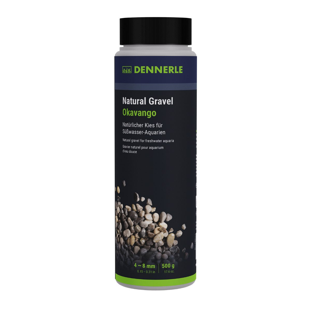 Dennerle Natural Gravel, Okavango, 4-8mm, 500 g