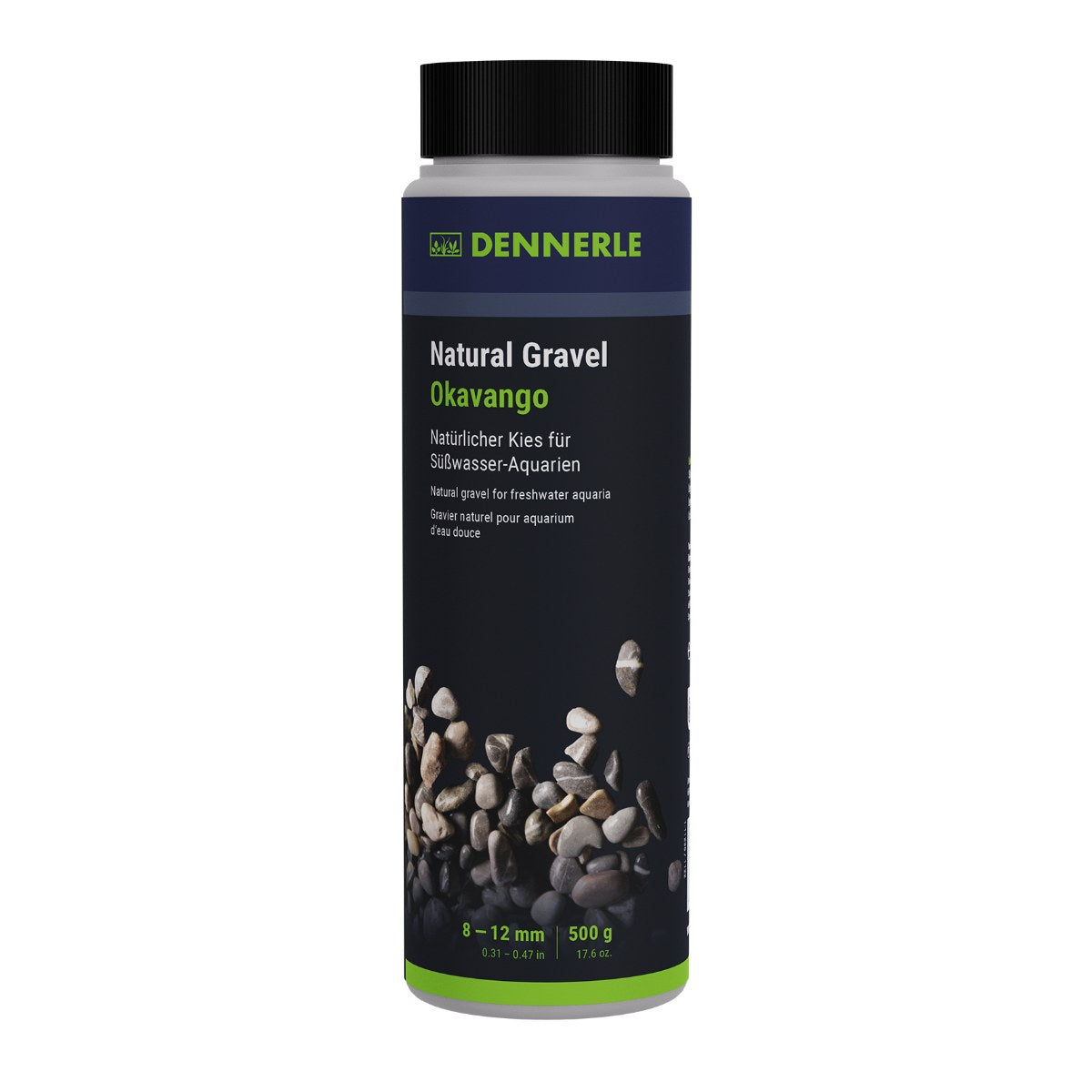 Dennerle Natural Gravel, Okavango, 2-12m, 500 g