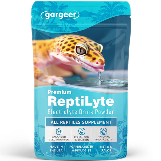 ReptiLyte Premium Electrolyte Drink Supplement by Gargeer