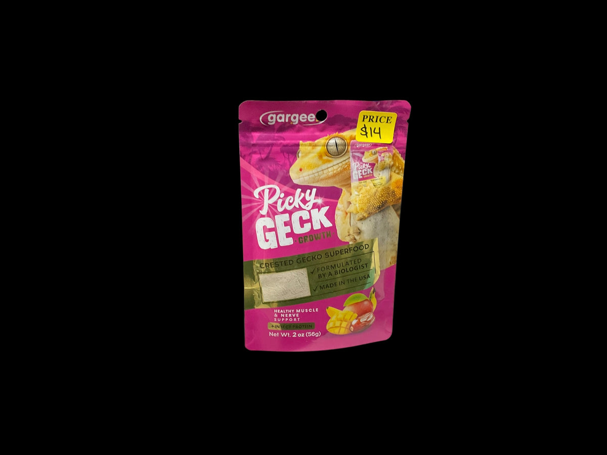 Picky geck reptile food