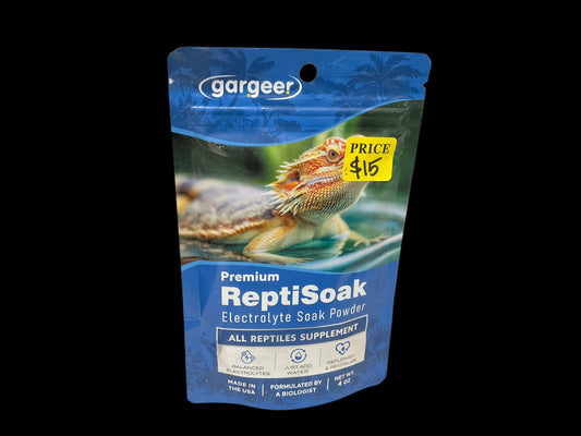 Premium Repti soak electrolyte soak powder