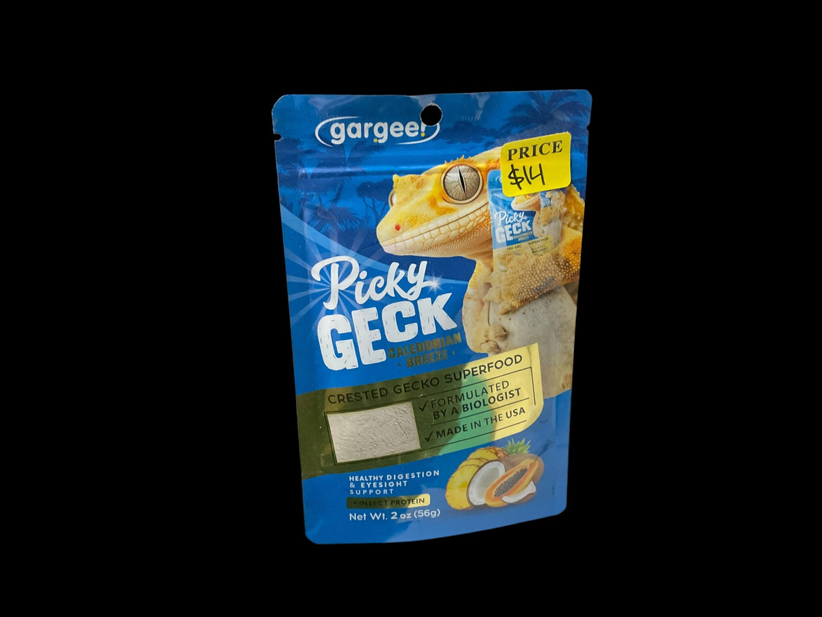 Picky geck reptile food