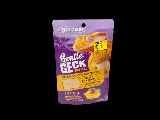 Gentle geck reptile foods