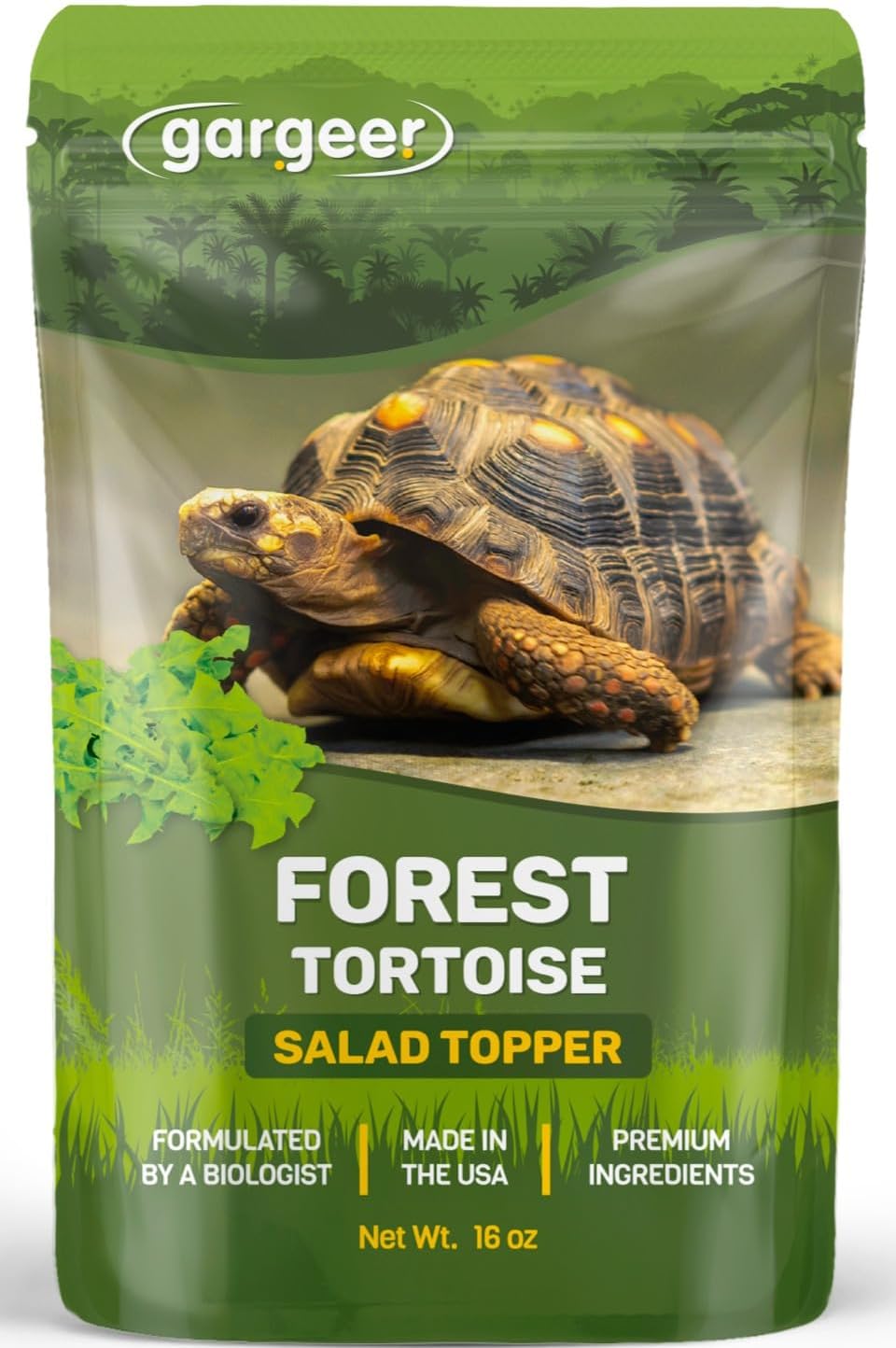 Forest Tortoise Salad Topper by Gargeer