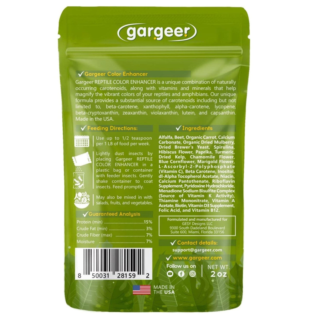 Reptile Color Enhancer by Gargeer
