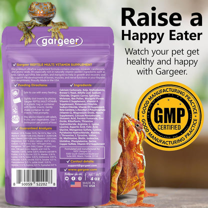 All Reptile Multi-Vitamin Supplement by Gargeer