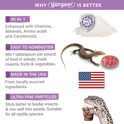 All Reptile Multi-Vitamin Supplement by Gargeer