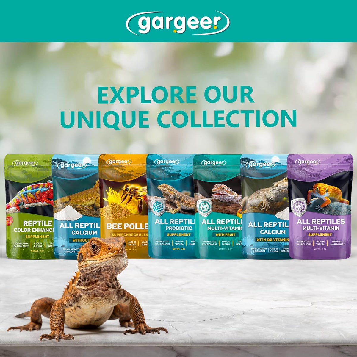 All Reptile Multi-Vitamin Supplement with Fruit by Gargeer