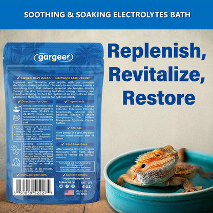 ReptiSoak Electrolyte Soak Powder by Gargeer