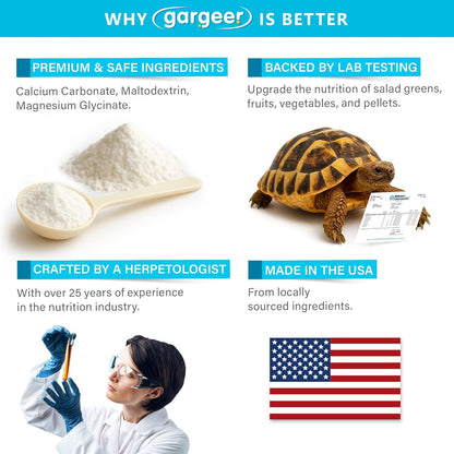 Complete Minerals Plus All Reptile Supplement by Gargeer