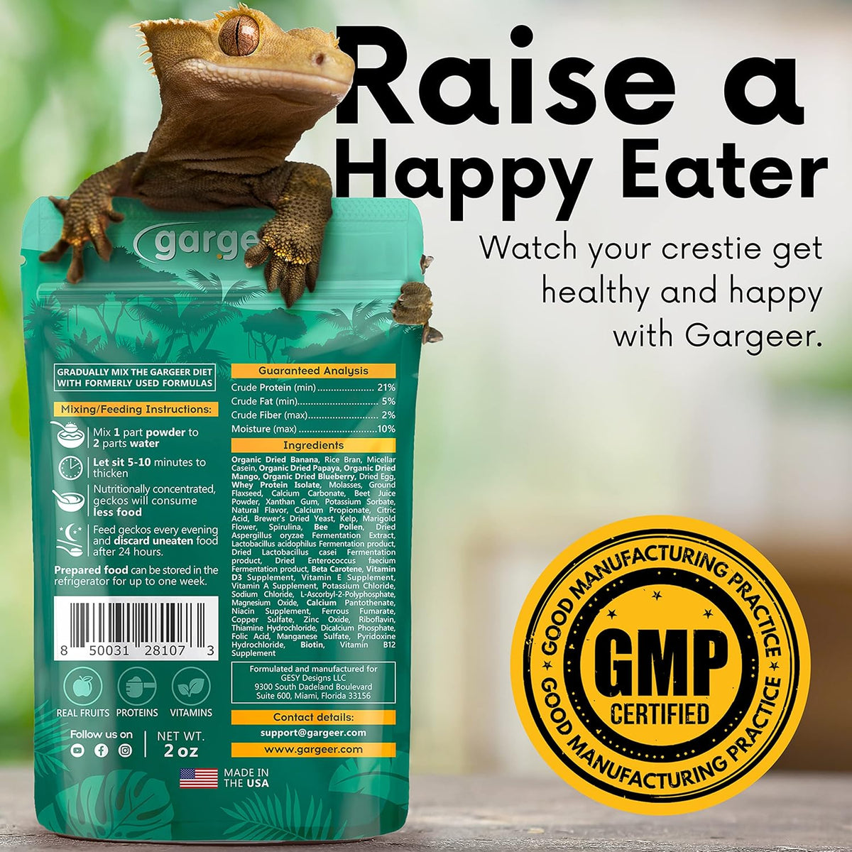 Gentle Geck Fruit Blend by Gargeer