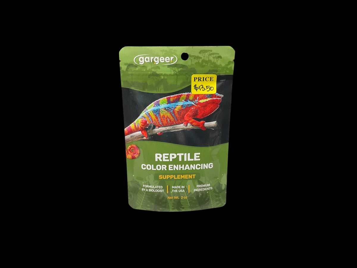 Reptile color enhancing supplement