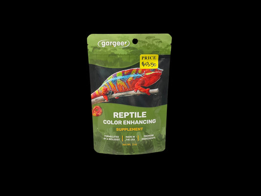 Reptile color enhancing supplement