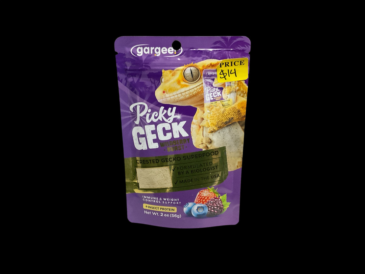 Picky geck reptile food