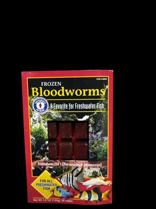 Frozen Bloodworms