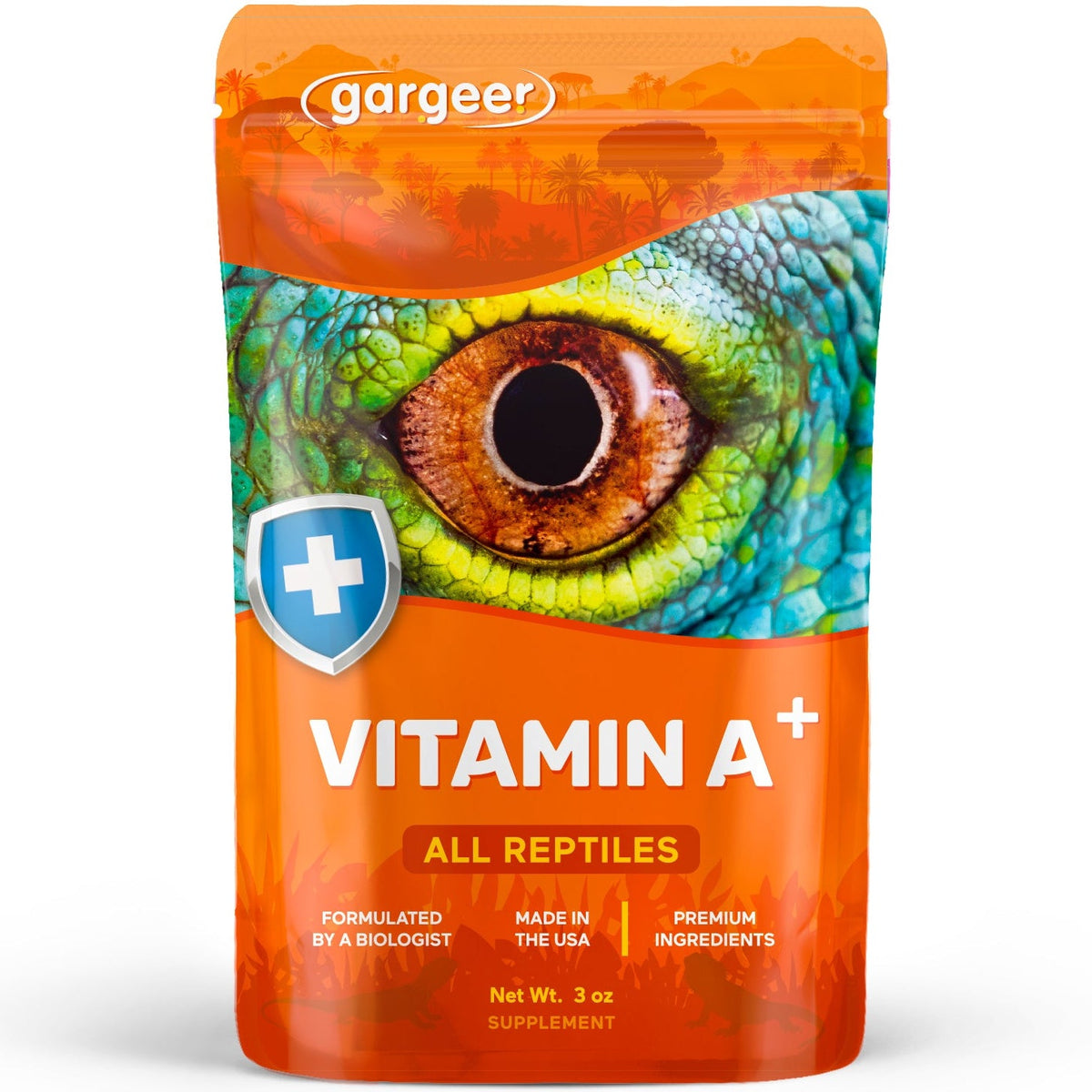 Vitamin A Plus Supplement for Reptiles by Gargeer