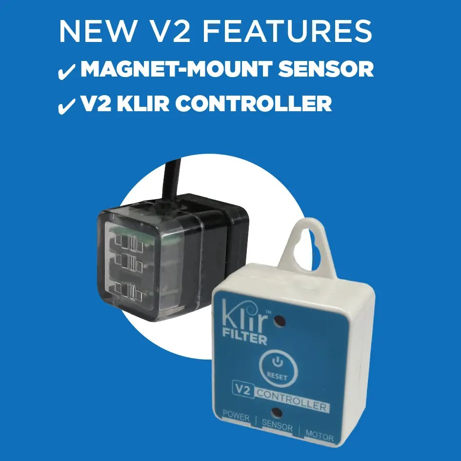 Klir Di-7 V2 Automatic Drop-In Fleece Filter, 7in