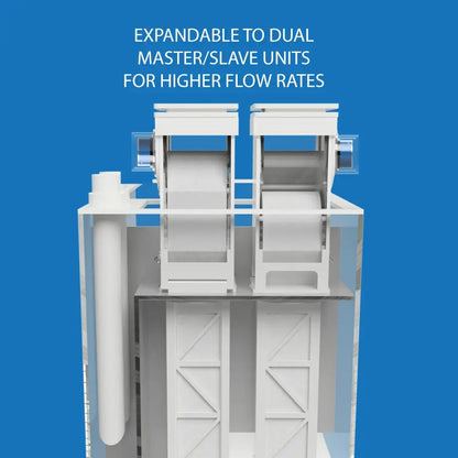 Klir Di-4 V2 Automatic Drop-In Fleece Filter, 4in