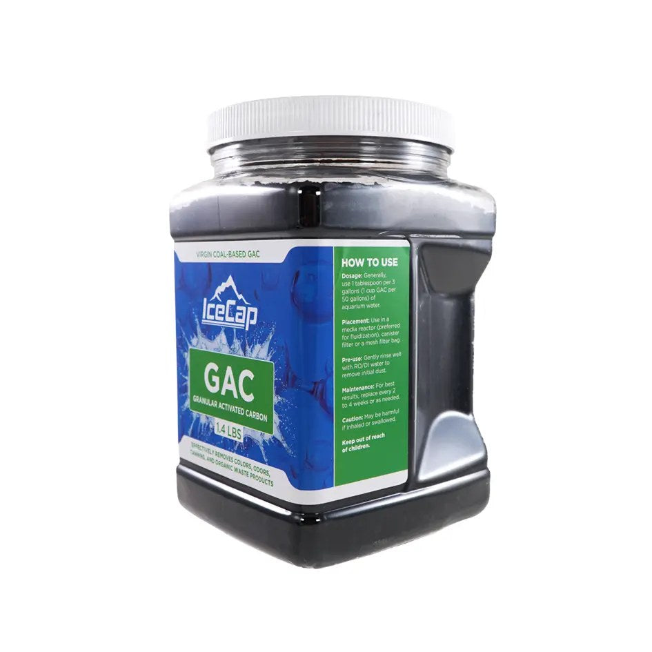 IceCap Granular Activated Carbon (GAC), Small 0.7lbs