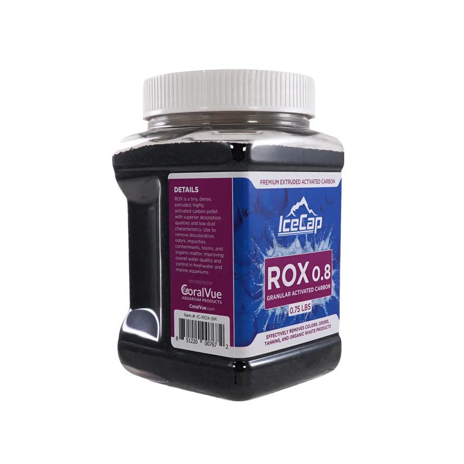 IceCap ROX 0.8 Premium Activated Carbon, Small, 0.75lbs
