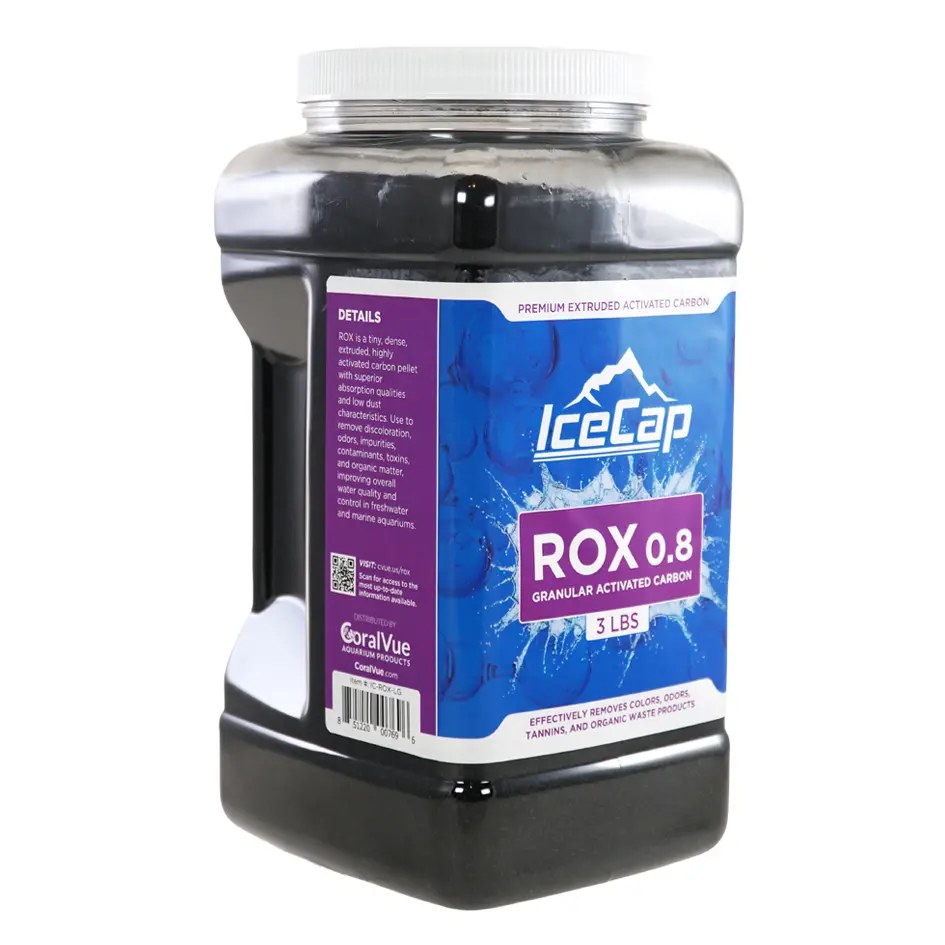 IceCap ROX 0.8 Premium Activated Carbon, Large, 3lbs