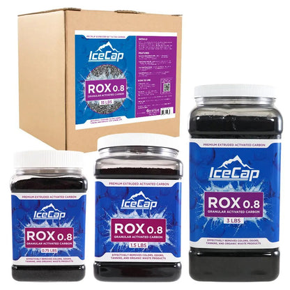 IceCap ROX 0.8 Premium Activated Carbon, Large, 3lbs