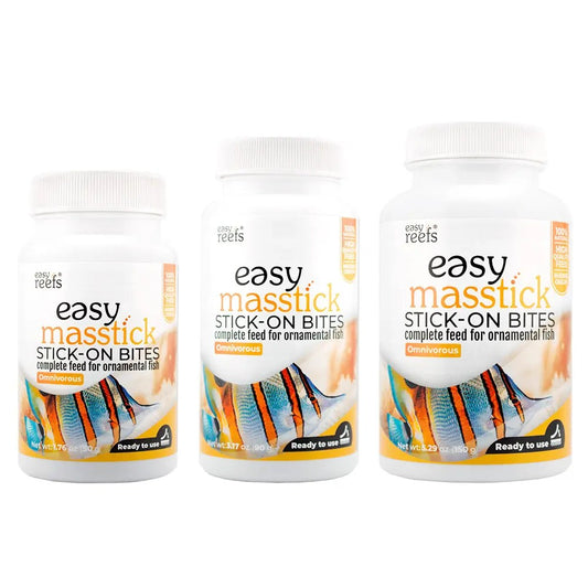 Easy reefs Easymasstick Self-Adhesive Marine Fish Food, 150g