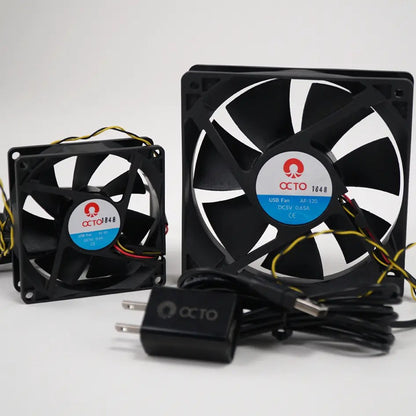 Octo 4 inch USB Smart Fan