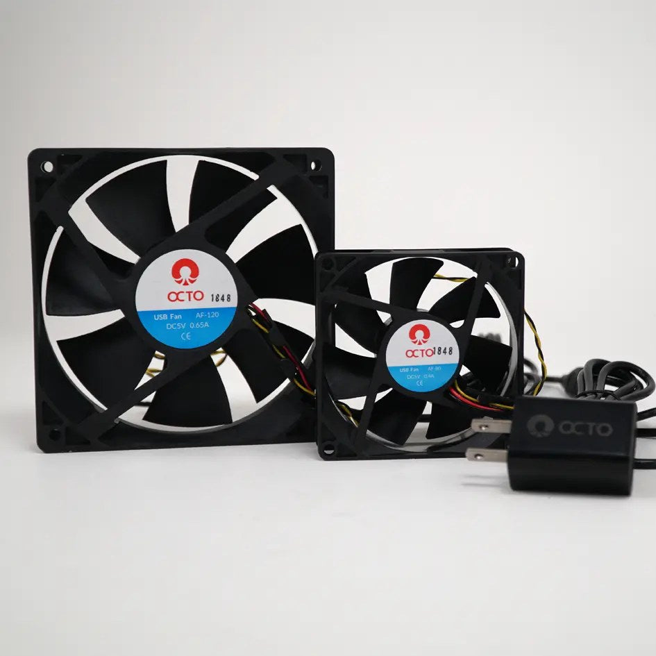 Octo 4 inch USB Smart Fan