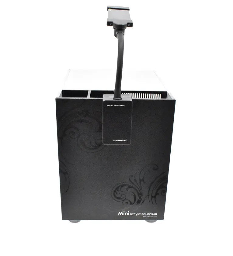 Dymax IQ5 Mini Acrylic Aquarium, Black Onyx