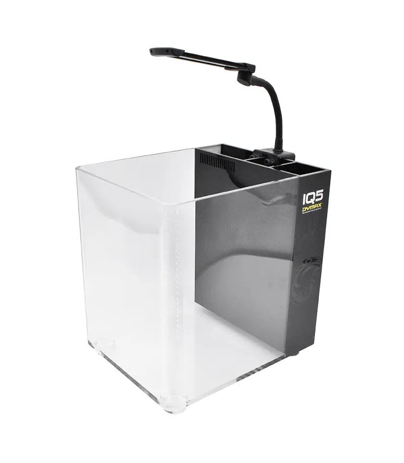 Dymax IQ5 Mini Acrylic Aquarium, Black Onyx